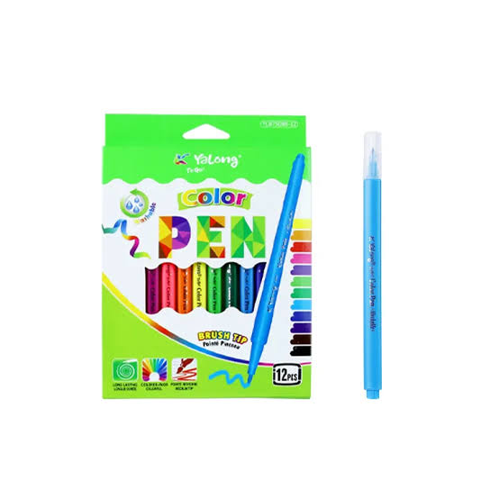 FEUTRE YALONG BRUSH TIP 12 PCS