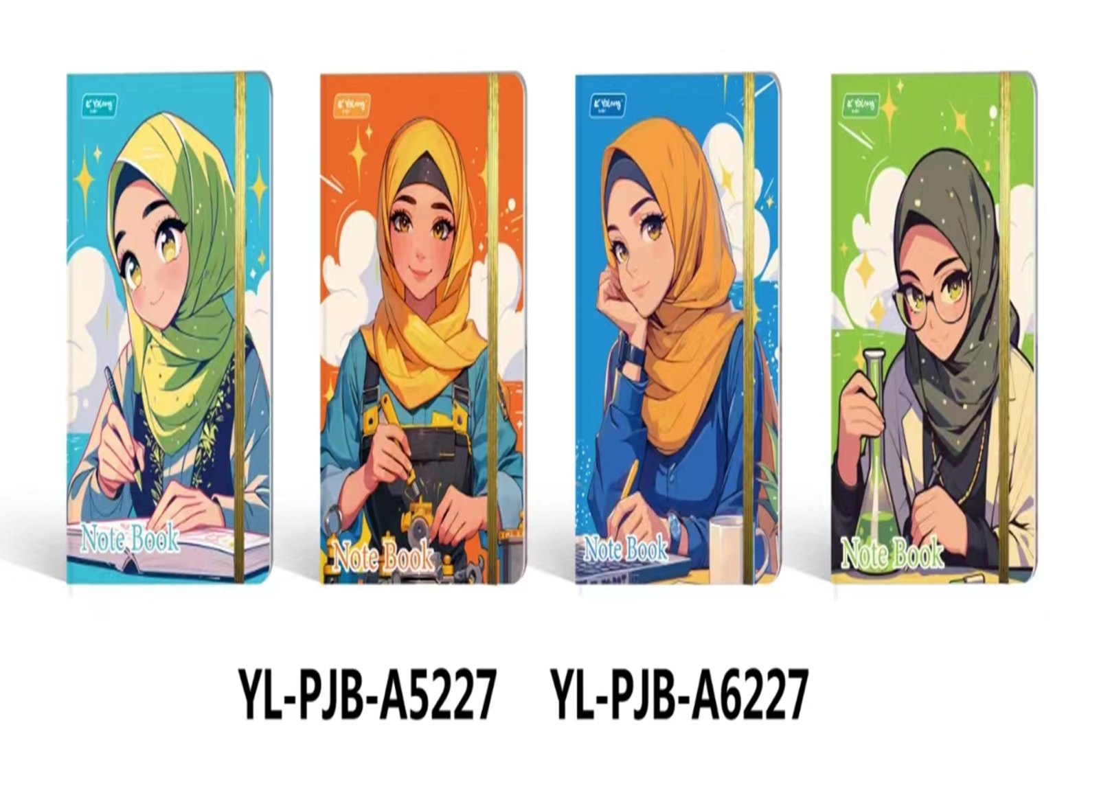 NOTEBOOK YALONG HIJABI A5