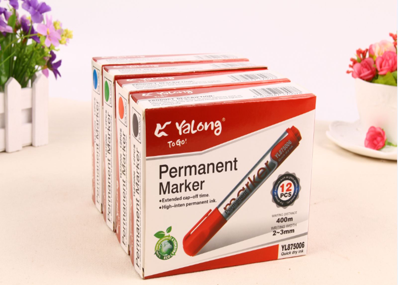 Marqueur Tableau Permanent Vert
